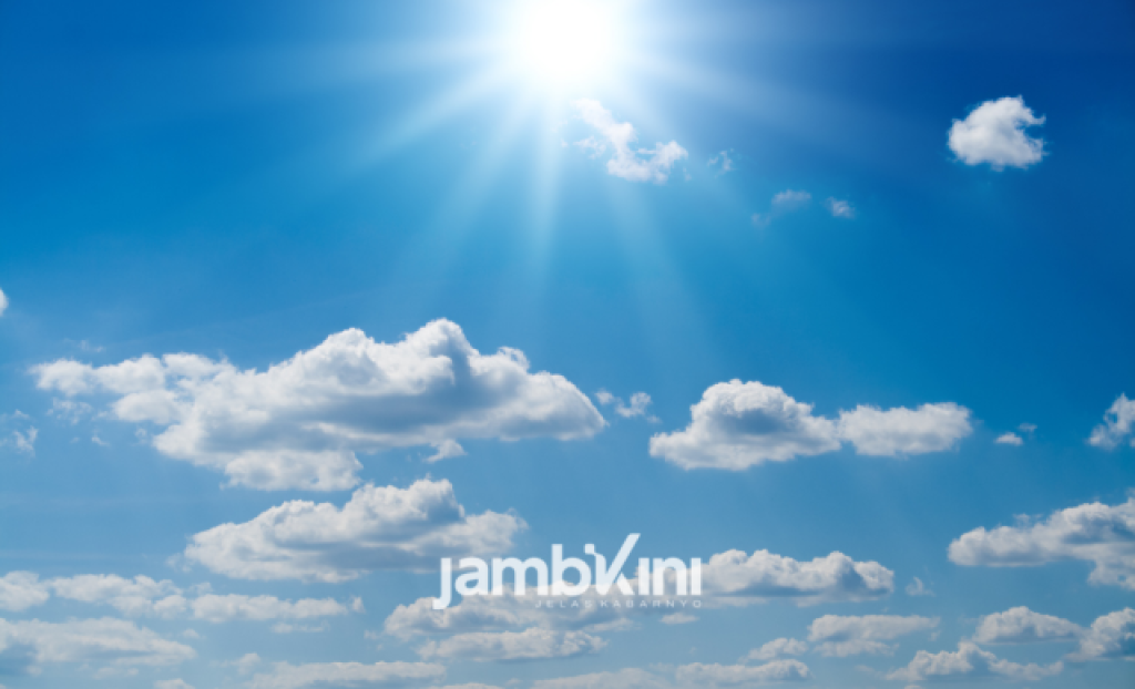 Cuaca Jambi Mulai Panas, Intensitas Hujan Berangsur Menurun