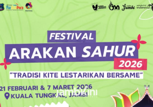 Festival Arakan Sahur 2026 Digelar di Kuala Tungkal, Hanya Dua Kali Selama Ramadan