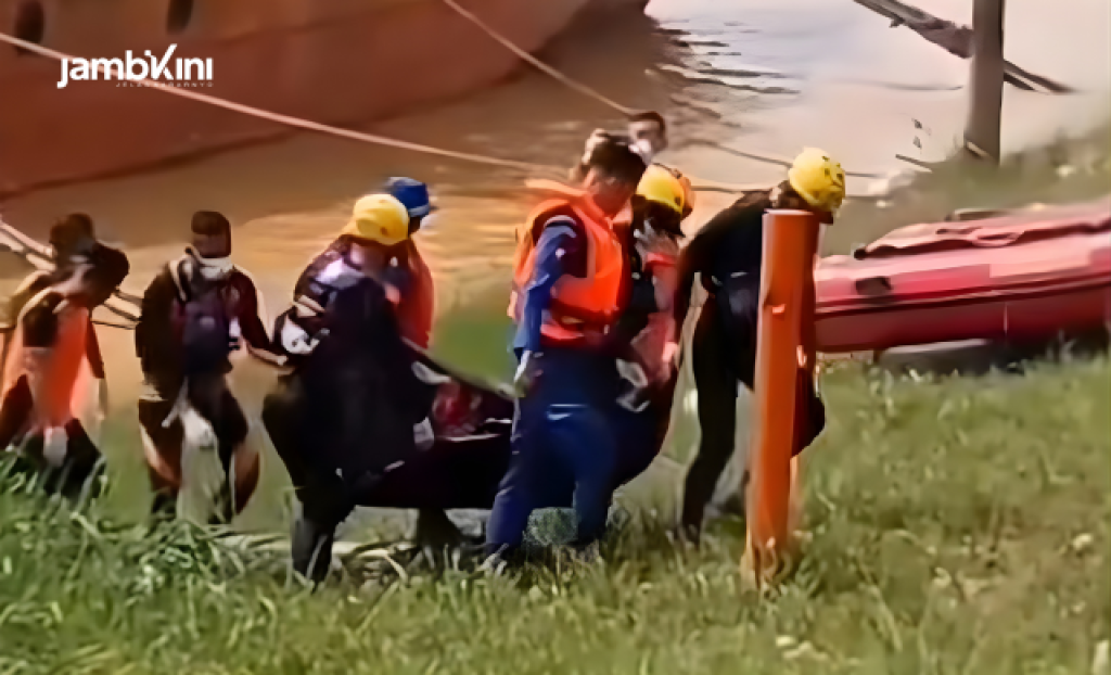 Korban Diduga Lompat dari Jembatan Aur Duri Ditemukan Meninggal di Sungai Batanghari
